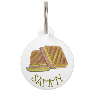 Classic Miami Cuban Sandwich Ham Pork Swiss Cheese Huisdierpenning