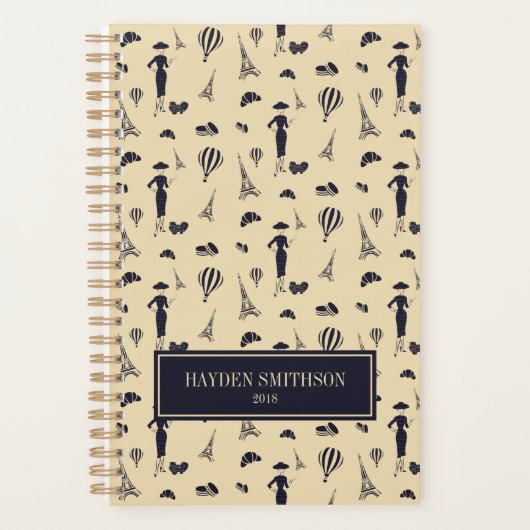 Classic  Mode Weekblad & Maandelijkse Planner (Voorkant)