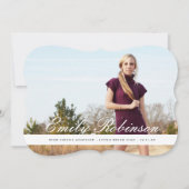 Classic Moderne Faire-part Grad (Devant)