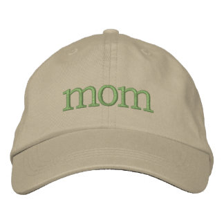 Classic "MOM" Embroidered Ball Cap Geborduurde Pet