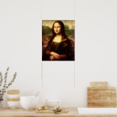 Classic Mona Lisa Poster (Keuken)