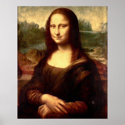 Classic Mona Lisa Poster (Voorkant)