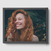 Classic Monogram G And Graduation Cap Grad Party (Verso)