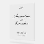 Classic Monogram Initials and Ampersand Wedding (Angle)