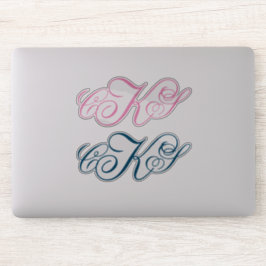 Classic Monogram Stickers | Initiaal Etiketten