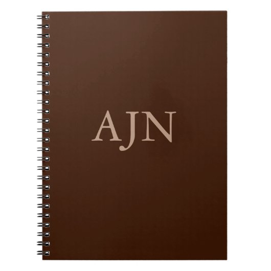 Classic Monogrammed Journal Notitieboek Gift (Voorkant)