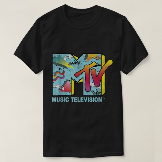 Classic MTV Logo 80s style T Shirts  (Design voorkant)
