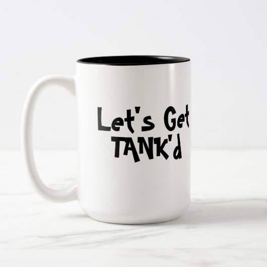 Classic Mug, 15 oz Two-Tone Coffee Mug (Gauche)