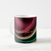 Classic mug in stylish abstract graphic (Devant gauche)