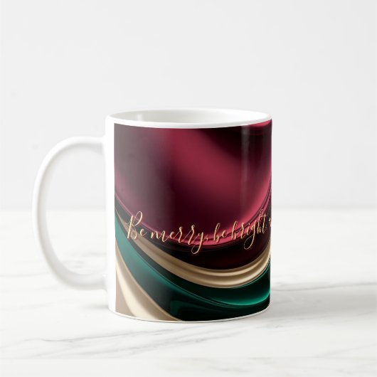 Classic mug in stylish abstract graphic (Gauche)