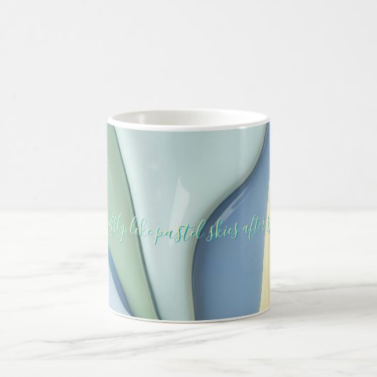 Classic mug in stylish abstract graphic (Centre)