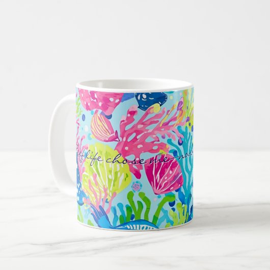 Classic mug in stylish graphic (Devant gauche)