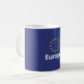 Classic Mug logo eurpoian sample  Koffiemok (Voorkant links)
