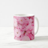 Classic Mug Pink Cherry Blossom Floral Botanical (Devant droit)