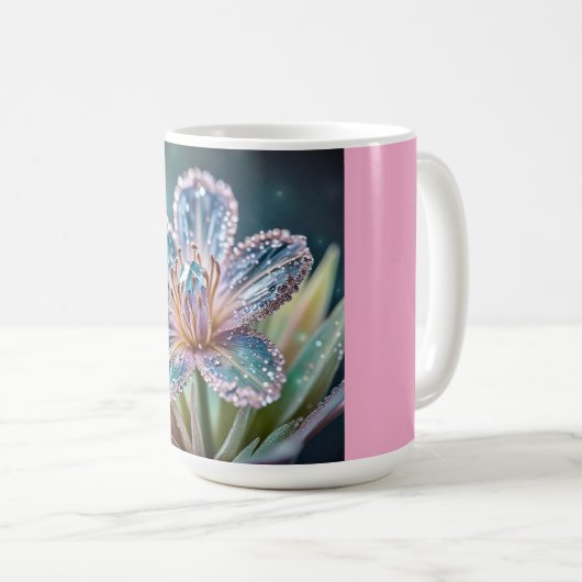 Classic Mug (Sparkle Flowers) (Devant droit)