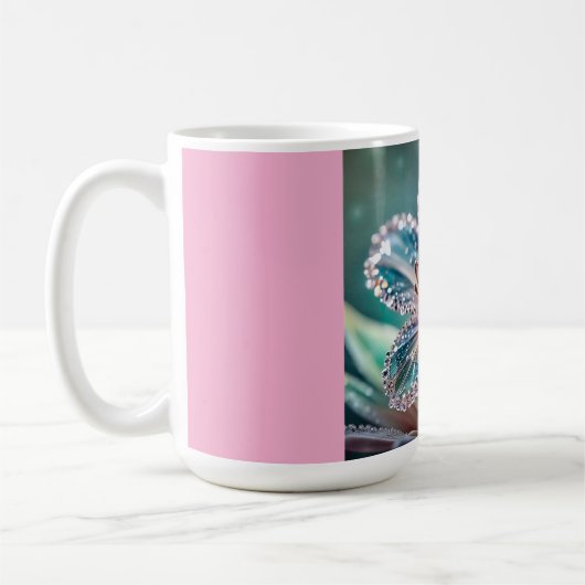 Classic Mug (Sparkle Flowers) (Gauche)