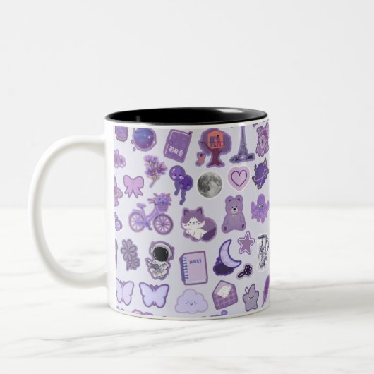 Classic mugs tweekleurige koffiemok (Links)