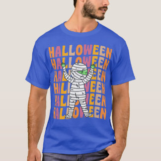 Classic Mummy 70s 80s Retro Vintage Style Hallowee T-shirt