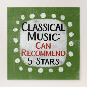 Classic Music Review 5 Étoiles Jigsaw Puzzle