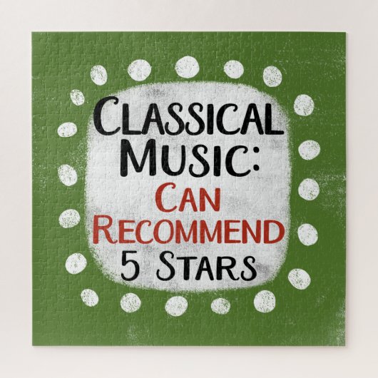 Classic Music Review 5 Étoiles Jigsaw Puzzle (Vertical)