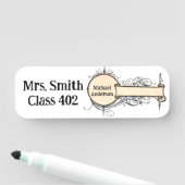 Classic Name Tag School Labels (In situ)