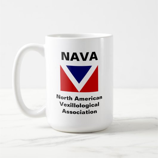 Classic NAVA Flag Mok 12oz (Links)