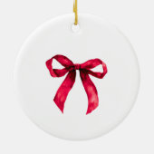 Classic New Home First Christmas Custom Family Keramisch Ornament (Achterkant)