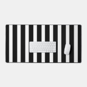 Classic Noir et Blanc Vertical Striped Style (Clavier et souris)