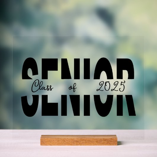 Classic noir Senior personnalisé (Neutre)