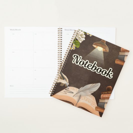 Classic Notebook for Writers, Thinkers & Dreamers (Devant avec enveloppe)