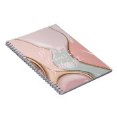 Classic notebook in stylish graphic notitieboek (Rechterzijde)