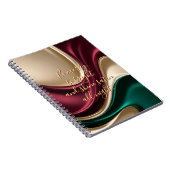 Classic notebook in stylish graphic notitieboek (Rechterzijde)