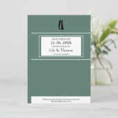Classic Novel Book cover inspired Save The Date (Staand voorkant)
