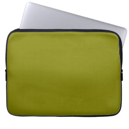 Classic Olijfgroen Laptop Sleeve