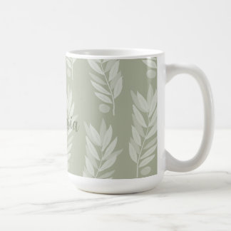 Classic Olive Leaf Mug Koffiemok