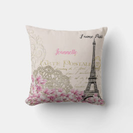 Classic Paris Motif Kussen