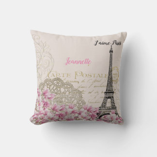  Classic Paris Motif Kussen