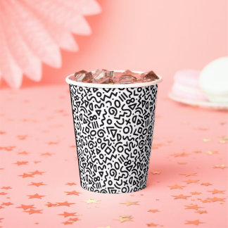 "Classic Party-Time" Paper Cups  Papieren Bekers