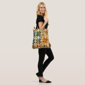Classic Patchwork Fabric Design Canvas tas (Op model)