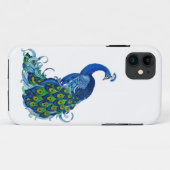 Classic Peacock Design Hoesje-Mate iPhone Case (Achterkant (horizontaal))