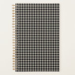 Classic Pepita Houndstooth Motif Black Grey<br><div class="desc">motif en tissu à feuillage persistant, élégant et classique, avec motif poivré / houndstooth en combinaison noire et grise.</div>