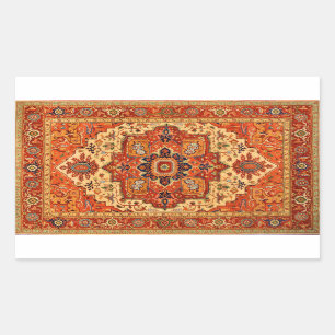 CLASSIC PERSIAN RUG RECHTHOEKIGE STICKER