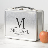 Classic Personalized Groomsman Metal Gift Box (In situ)