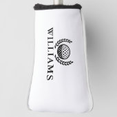 Classic Personalized Name Monogram Golfheadcover (Draai 90)