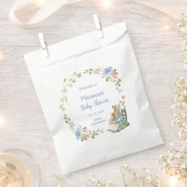 Classic Peter de Konijnentweeling Baby shower Bedankzakje