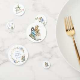 Classic Peter de Konijnentweeling Baby shower Confetti