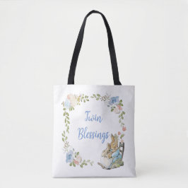 Classic Peter de Konijnentweeling Baby shower Draagtas