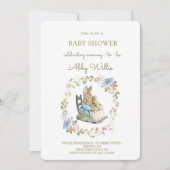 Classic Peter de Konijnentweeling Baby shower Kaart (Voorkant)