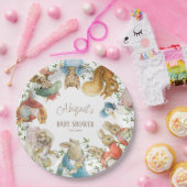 Classic Peter het Konijn Baby shower Papieren Bordje (Feest)