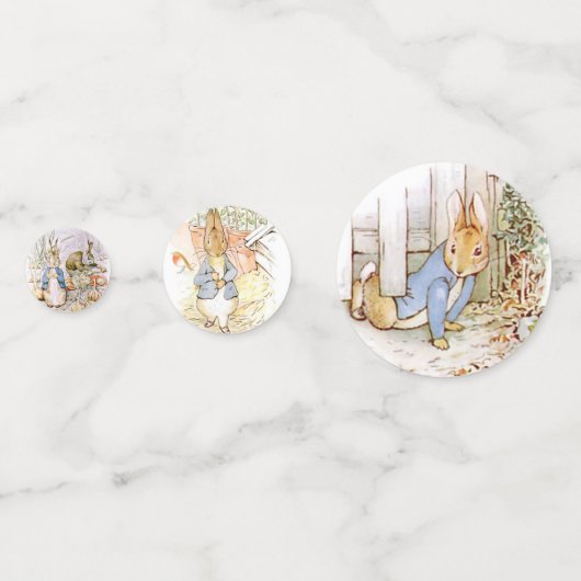 Classic Pierre le lapin Table Confetti Set 1 (Devant)